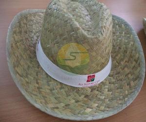 Sombrero de Vaquero Hecho a Mano en Vietnam, de Paja Natural, Hoja de Palma, Ala Ancha, para el Sol - Product Image 6