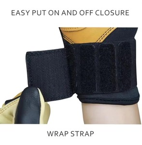 ถุงมือเบสบอล/ซอฟต์บอลหนังแท้แบบเต็มมือ OEM สำหรับผู้ใหญ่ สีและโลโก้ปรับแต่งได้ พร้อมแผ่นรองฝ่ามือ - Product Image 5