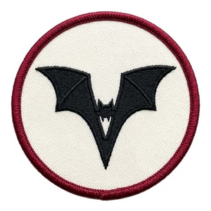Parche Termoadhesivo Redondo Bordado de Calavera de Vampiro Personalizada, Insignia Gótica de Terror para Chaquetas y Sudaderas, Venta al por Mayor de Fábrica - Product Image 5