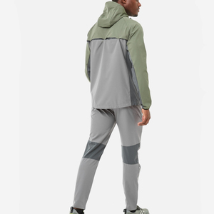 Chaqueta cortavientos premium con capucha para hombre, con cremallera completa, resistente al agua, para deportes al aire libre y viajes - Product Image 5