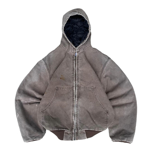 Sweat-shirts à capuche pour hommes 100% coton, coupe oversize, épaules tombantes, style streetwear, haute qualité, effet usé - Product Image 1