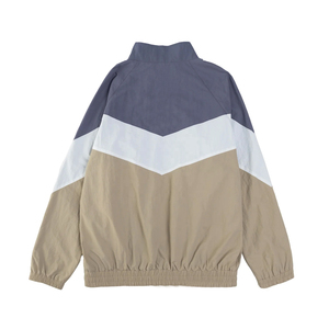 Summer Wholesale <b>Men's</b> Plus Size Windbreaker <b>Jacket</b> Stand Lightweight Breathable Zip Color Block Waterproof <b>Jacket</b> - Product Image 2