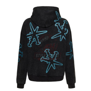 Sudaderas con Pedrería para Hombre, Diseño Personalizado, Tallas Grandes, Servicio OEM a Precio Económico - Product Image 2