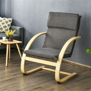 Modern Gray Leisure Chaise Lounge Chair for Relaxing - Product Image 2