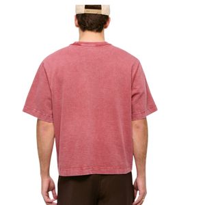 Camiseta de Algodón Tejida para Hombre, Personalizada con Logotipo, Diseño de Impresión Frontal, Estilo Urbano, Manga Corta, OEM, Venta al Por Mayor - Product Image 4