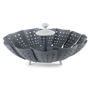 Supporto per piante a vapore allungabile con design perforato per uso con vasi - Product Image 1