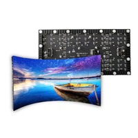 Module LED souple et flexible P1.86, pleine couleur, 320x160mm, panneau LED GOB, affichage LED créatif d'intérieur, garantie de 2 ans, luminosité de 5500