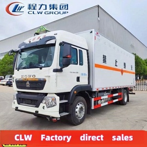 HOWO Diesel Cargo Delivery Truck 4x2 Strahl ausrüstung Transport Mini Box Van Truck zu verkaufen - Product Image 2