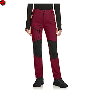 Women Softshell <b>Trousers</b> Outdoor Casual Pants Windproof Water Resistant Knee Patchwork Spring Wear Hiking Pant - Product Image 5