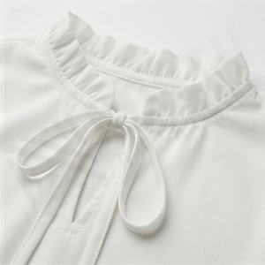 ชุดเดรสแบบสบายๆ สำหรับผู้หญิงมุสลิม ไซส์ใหญ่ ลายดอกไม้ ผ้าโพลีเอสเตอร์ 100% ดีไซน์จีบติดกระดุม สำหรับฤดูร้อน สีสันปรับแต่งได้ รุ่นใหม่ - Product Image 4