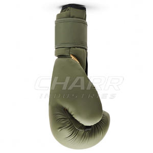 Nouveaux gants de boxe en cuir PU de haute qualité, concevez vos propres gants de boxe pour l'entraînement de Muay Thai - Product Image 2