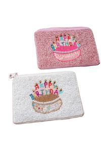 Hiba Enterprises Monedero Hecho a Mano con Bordado de Cuentas de Lujo MAMA - Product Image 2