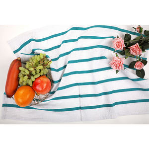 Essuie-mains de cuisine en tissu gaufré, coton biologique doux, durable, absorbant et à séchage rapide pour usage domestique à bon prix - Product Image 1