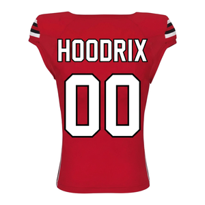 Custom Sublimated American Football Jersey Double Shoulders Mesh Breathable Youth Adult Team Uniform Bulk Supplier For Men , Kid - Product Image 2
