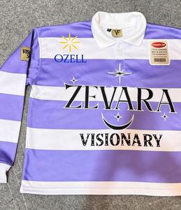<b>100</b>% <b>Polyester</b> Quick Dry Men Polo <b>Shirts</b> Quick Dry Comfortable Men Casual Wear Sublimation Print Full Sleeve Polo <b>Shirt</b> - Product Image 2