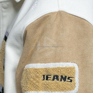Custom Logo Varsity <b>Jacket</b> Men Chenille Patch Embroidery Streetwear <b>Jacket</b> OEM Supply - Product Image 6