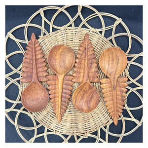 Cucharas de Madera Vietnamitas al por Mayor para Cocinar, Servir, Colecciones de Utensilios de Cocina, Suministros para Restaurantes y Accesorios Hechos a Mano para el Hogar - Product Image 4