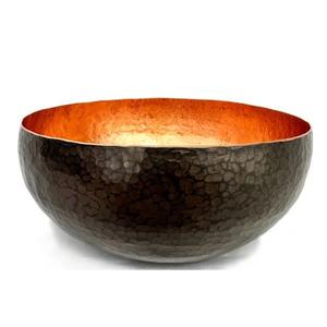 Bol de service à fruits en métal de luxe, finition émaillée, design imprimé, nouveau fournisseur indien - Product Image 6