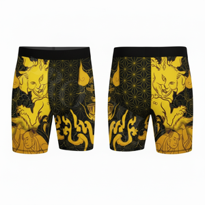 Nueva Llegada Ropa Deportiva MMA, Ropa Interior de Poliéster y Nailon con Diseño Sublimado, Shorts de Compresión Transpirables de Secado Rápido - Product Image 5