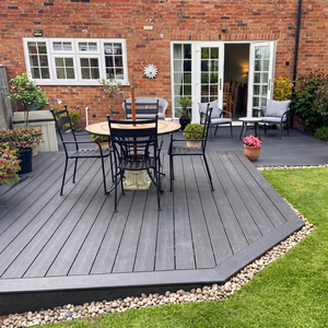 Weather Resistant WPC Decking Boards Outdoor <b>Flooring</b> for Rainy Climate Anti-Mold Composite Deck - Product Image 3