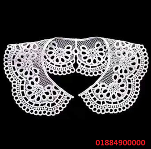 Applique décorative en dentelle florale pour col de robe, col de chemisier, accessoires de couture pour vêtements - Product Image 4