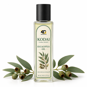 Aceite de Eucalipto 100% Puro y Natural de Kodai Global Export, Origen Tamil Nadu, Cuidado Facial Multifuncional, Cuidado Nutritivo para el Cabello - Product Image 1