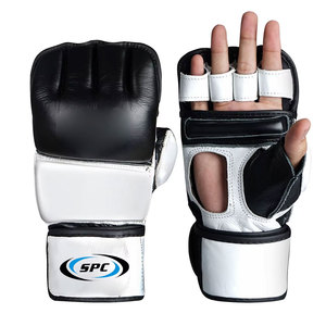 Lightweight High-quality MMA <b>Gloves</b> with Open Palm Design Stretch <b>Moisture</b> Wicking for Professional Training Fitness-MMA Gear - Product Image 2