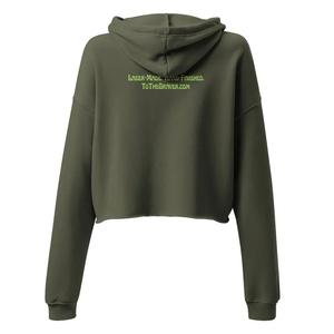 Sudadera con Capucha Crop – Corte para Mujer - Product Image 2