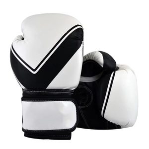 Wholesale Customizable PU Leather Boxing <b>Gloves</b> <b>Moisture</b> Wicking Lace-Up Closure MMA Training Punching Bag Use FORESIGHT - Product Image 4