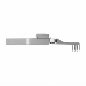 HEISS Retractor Sharp / Blunt prongs 4/4 wound retractors 10 cm surgical - Product Image 3