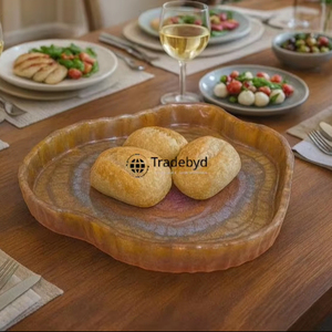 Bandeja de Resina de Diseño Premium para Servir en Fiestas, Cenas y Hogares de Lujo Tradebyd - Product Image 2
