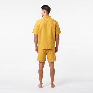 Custom Logo Wholesale regular Size Men Short <b>Set</b> regular Gym Fitness Blank Summer Button Shirt and Shorts <b>Set</b> for Men - Product Image 4