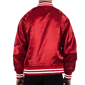 แจ็คเก็ตซาตินคอตั้งผู้ชายสไตล์ทันสมัยปี 2026 สีพื้น เป็นมิตรกับสิ่งแวดล้อมและระบายอากาศได้ดี เหมาะสำหรับฤดูหนาว - Product Image 2