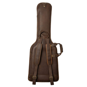 Sacs de guitare acoustique en cuir imperméables de couleur unie, antichoc, en promotion, prix abordable, sacs de guitare en cuir - Product Image 2