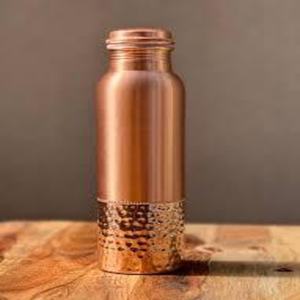 Copper Water Bottle Boutique Gift Collection Drinkware for Premium <b>Hampers</b> Designer Stores and Retail Gifts - Product Image 1