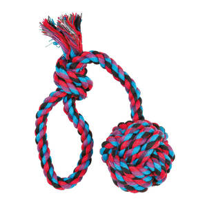 Set interattivo per animali domestici con corda da 30 cm e palla da 5,5 cm per movimento ed esercizio fisico - Product Image 3