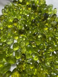 Peridoto natural facetado de color verde al por mayor para la fabricación de joyas en BU GEMS - Product Image 6
