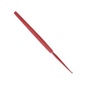 Curette dermique en forme de boucle à manche solide, outil chirurgical ORL en acier inoxydable à action manuelle - Product Image 3