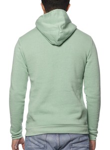 Individuelles Logo Damen Kapuzenpullover Einfarbig Stickerei Vordertasche 100% Baumwolle Gestrickt Herbstbekleidung - Product Image 2