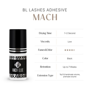 กาวต่อขนตาเกาหลี [Private Label] Mach Glue 5 กรัม (แห้งเร็ว 1-2 วินาที) กาวใส กลิ่นน้อย ติดทนนาน ODM/OEM - Product Image 3