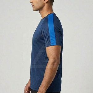 T-shirts de sport athlétiques pour hommes, à séchage rapide et respirants, pour la gym, la course et les séances de fitness - Product Image 5