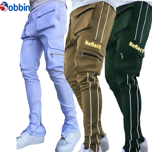 BOBBIN INDUSTRIES Men's Casual Winter Sweatpants 100% Cotton Fleece <b>Elastic</b> Waist Breathable Quick Dry Anti-Pilling Pants - Product Image 1
