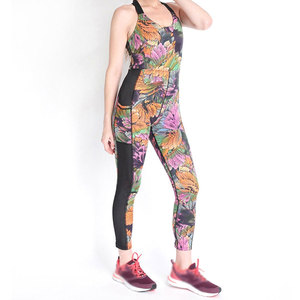 Women Yoga <b>Jumpsuit</b> Premium Soft Stretch Fabric Comfortable One Piece Activewear For <b>Workout</b> And Fitness Wholesale - Product Image 4