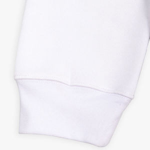 Sweat-shirt en coton brodé pour hommes, avec broderie ton sur ton personnalisée, pour les marques et les labels de mode américains. - Product Image 6