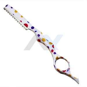 Maquinilla de Afeitar de Seguridad de Acero Inoxidable de Primera Calidad, Personalizada, 1 Pieza, con Filo Recto, Herramienta Profesional de Barbería para Afeitar, Cortar Barba y Cabello, y Cuidado Corporal - Product Image 5