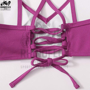 Conjuntos de Bikini de Color Sólido Personalizados al por Mayor, Trajes de Baño de Talla Regular, Estilo Sexy, Ropa de Playa - Product Image 5