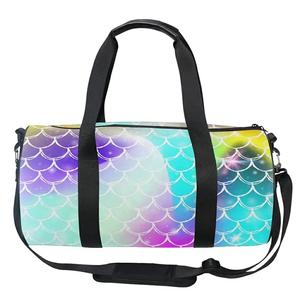 Bolsa Deportiva de Poliéster Sublimado con Diseño de Salpicaduras de Pintura Azul, Gran Capacidad de Almacenamiento para Entrenamiento en el Gimnasio y Viajes - Product Image 4