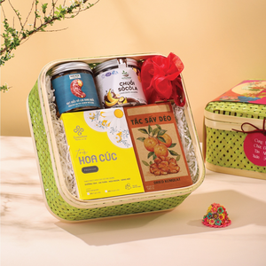 Square Rounded Corner Bamboo <b>Gift</b> Box Green Woven <b>Basket</b> Elegant Open Weave Holiday Present Case Premium Gifting <b>Hampers</b> with - Product Image 2