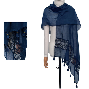 Plain Maxi Hijab for Women Full Coverage Soft Lightweight Islamic Headscarf Bulk Supply - Product Image 1