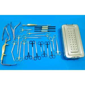 Kit d'instruments de chirurgie esthétique pour lifting du visage et lifting des sourcils, 25 pièces, ciseaux chirurgicaux, râpes, pinces, acier inoxydable - Product Image 4